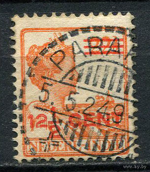 Нидерландская Индия - 1921 - Надпечатка нового номинал 12 1/2C на 22 1/2C - [Mi.133] - 1 марка. Гашеная.  (Лот 76EW)-T25P3
