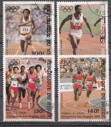 Спорт 1984 Нигер Олимпиада Лос-Анджелес чемпионы ГАШ