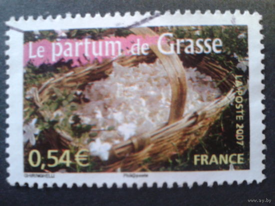 Франция 2007 лепестки цветов для парфюмерии