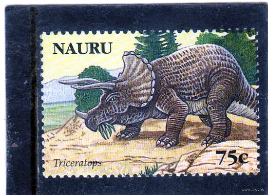 Науру. Mi:NR 641. Динозавры. Трицератопс. 2006.