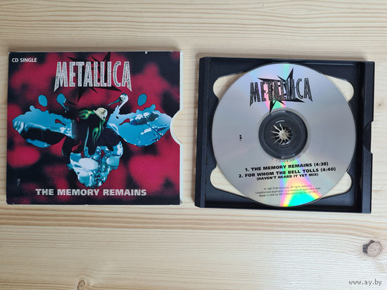 Metallica - The Memory Remains (CD, USA, 1997, лицензия)