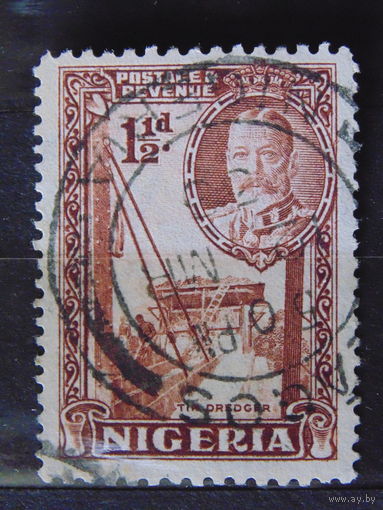 Нигерия. Король Георг V. 1936 г.