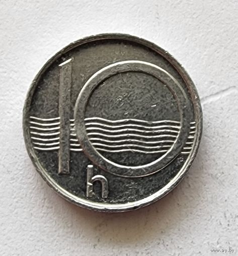 Чехия 10 геллеров 1997