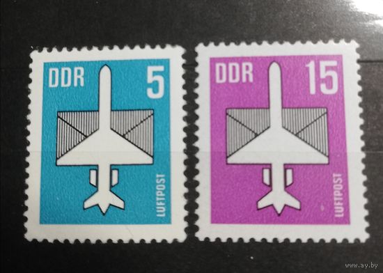 ГДР 1982-1985 Авиапочта