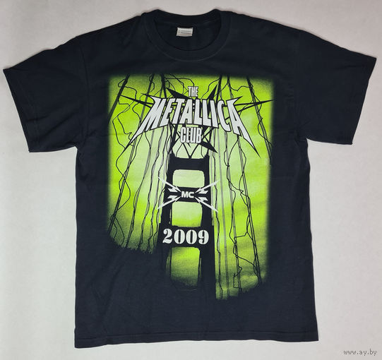 Футболка Metallica Metclub 2009 года (неношеная) размер M