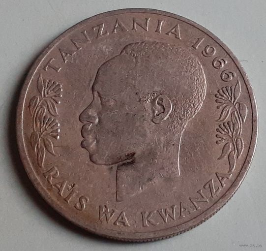 Танзания 1 шиллинг, 1966 (12-9-4)