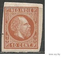 Нидерландская Индия. Король Вильгельм III. 1870г. Mi#9y.