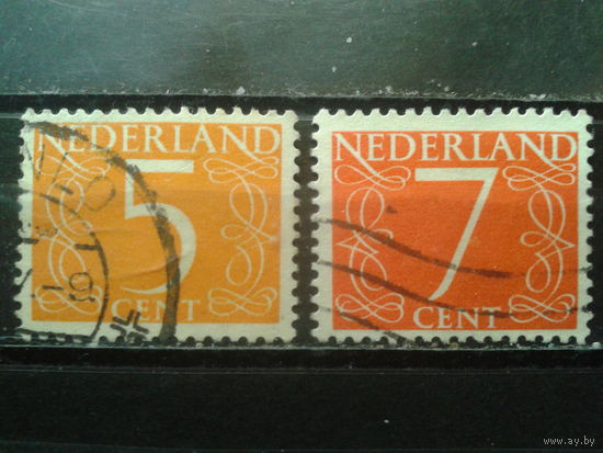 Нидерланды 1953 Стандарт, цифры