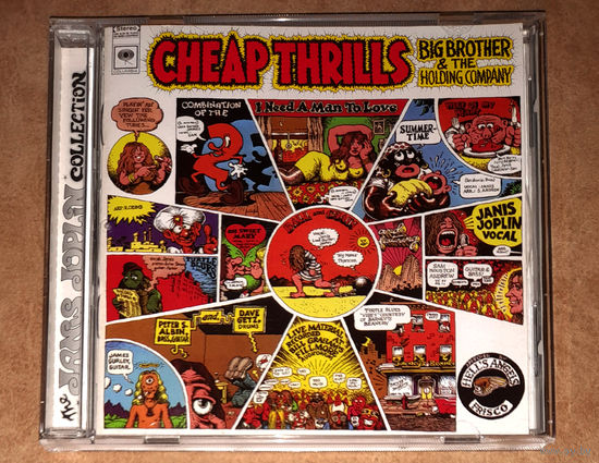 Janis Joplin & Big Brother & The Holding Company – "Cheap Thrills" 1968 (Audio CD) Remastered 1999 + 4 bonus