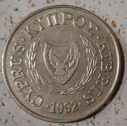 Кипр 20 центов, 1992 (3-9-122)