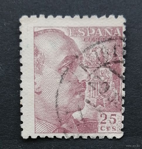 Испания 1949. Генералисимус Франсиско Франко