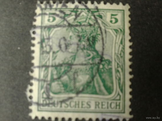 Германия Рейх 1905 Стандарт, 3-й выпуск ВЗ 1