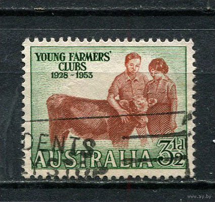 Австралия - 1953 - Союз молодых фермеров - [Mi. 237] - полная серия - 1 марка. Гашеная.  (Лот 21EX)-T25P1
