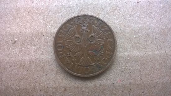 Польша 2 гроша, 1937г. (D-62)