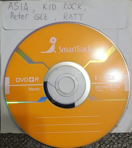 DVD MP3 дискография - ASIA, KID ROCK, Peter GEE, RATT, Stephen PEARCY - 1 DVD