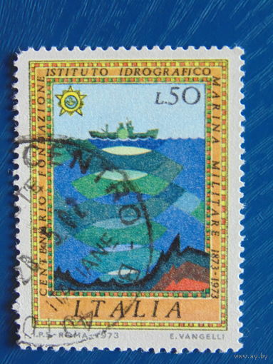 Италия 1973г. Морская фауна.