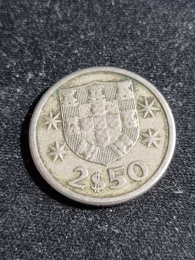 Португалия 2.5 эскудо 1963