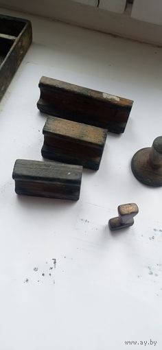 Деревянная оснастка для штампов печатей