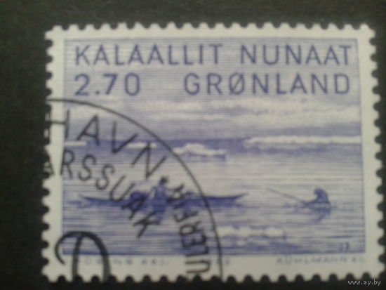 Дания Гренландия 1982  охота
