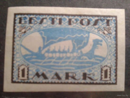 Эстония 1919 драккар викингов* Михель-5,0 евро