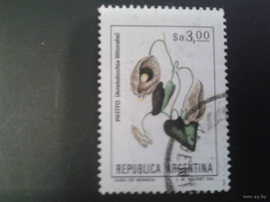 Аргентина 1984 Цветы 3,00