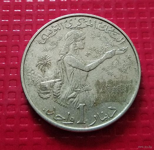 Тунис 1 динар 1983 г. #30816