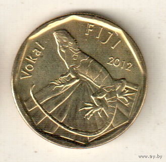 Фиджи 1 доллар 2012