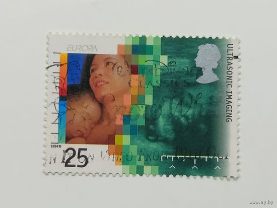 Великобритания 1994. Медицинские исследования. Европа ( Europa stamp)