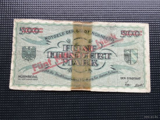 Германия  500 марок 1922