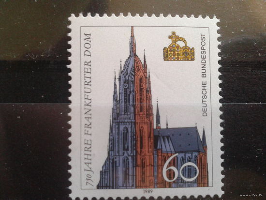 ФРГ 1989 собор во Франкфурте** Михель-1,4 евро