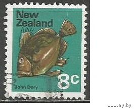 Новая Зеландия. Рыбы. Солнечник. 1970г. Mi#527.
