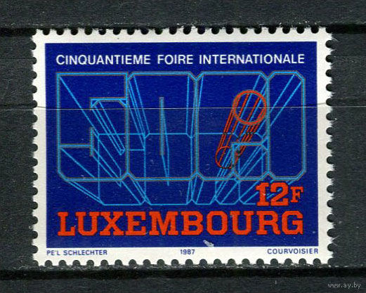 Люксембург - 1987 - Международная ярмарка - [Mi. 1172] - полная серия - 1 марка. MNH.  (Лот 161AE)