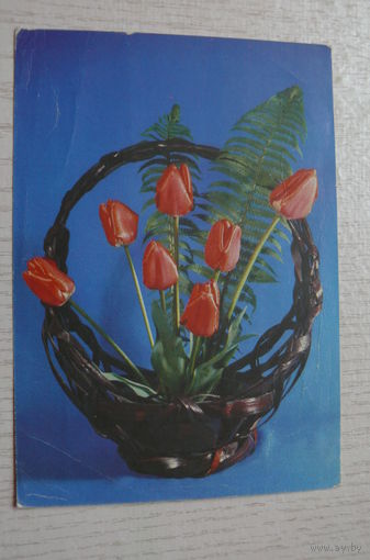 Суханов В., Цветы. Тюльпаны; 1991, 1992, чистая (+2 марки 1988).