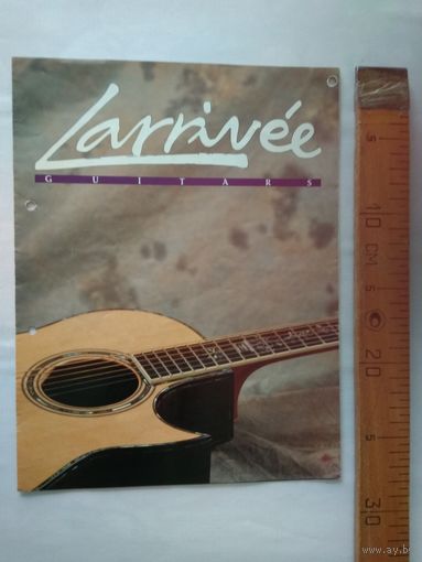 Каталог (буклет) Guitars Larrivee