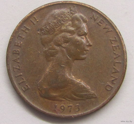 Новая Зеландия 2 цента 1973 г