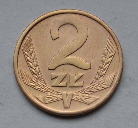 Польша, 2 злотых 1988 г.