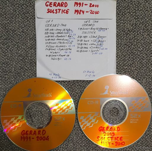 CD MP3 GERARD, SOLSTICE - 2 CD