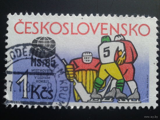Чехословакия 1985 хоккей