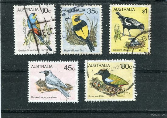 Австралия. Птицы. Вып. 1980