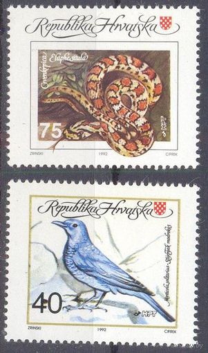 Хорватия  фауна птица змея