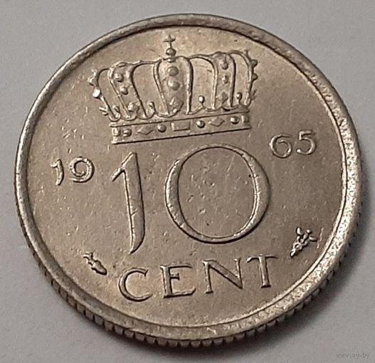 Нидерланды 10 центов, 1965 (4-10-62)