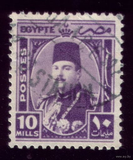 1 марка 1944 год Египет Фарук 273