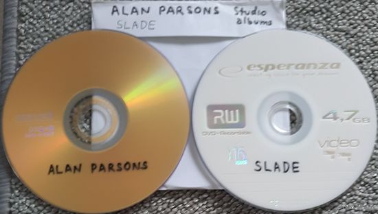 DVD MP3 дискография ALAN PARONS PROJECT, SLADE (CD & Vinyl rip) - 2 DVD