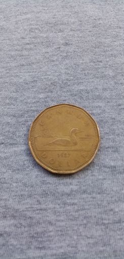 1 доллар. Канада.