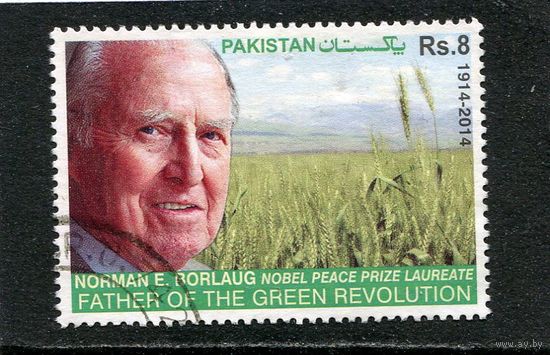 Пакистан. Норман Борлоуг, американский агроном, лауреат Нобелевской премии мира 1970 года