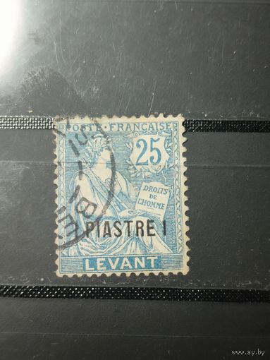 Французская почта в Турецкой империи 1902г.