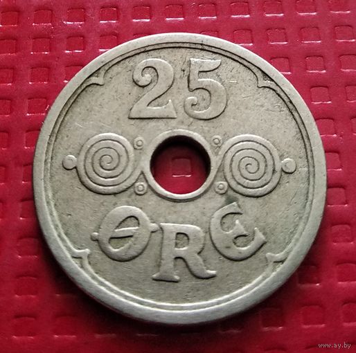 Дания 25 эре 1929 г. #41337