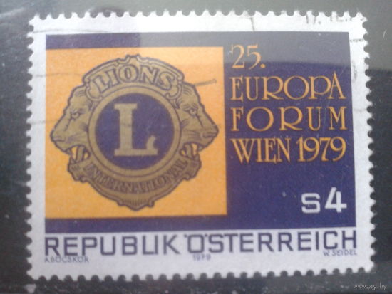 Австрия 1979 Эмблема Лионс клуба