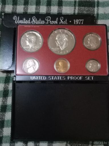 США годовой набор пруф 1977