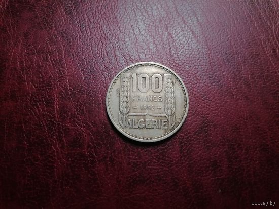 Алжир 100 франков 1952